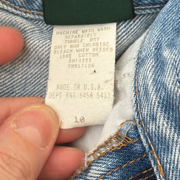 Vintage women’s Hunt Club High Rise Mom Jeans Tapered Leg Size 10 - Picture 6 of 8